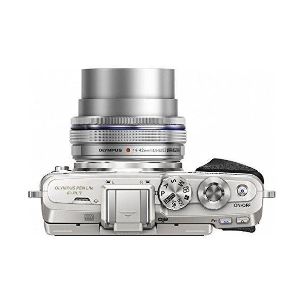 #p703860 中古 美品 OLYMPUS E-PL7 EZダブルズームキット シルバー