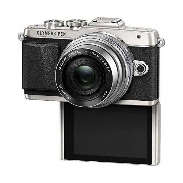 #p703860 中古 美品 OLYMPUS E-PL7 EZダブルズームキット シルバー
