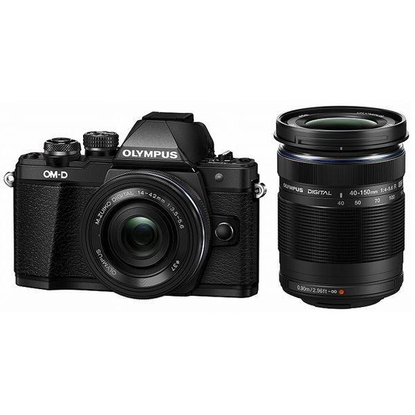 #p780776 中古 美品 OLYMPUS OM-D E-M10 Mark II ダブルズームキット ブラック