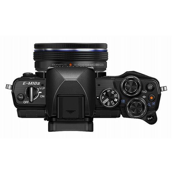 #p780776 中古 美品 OLYMPUS OM-D E-M10 Mark II ダブルズームキット ブラック