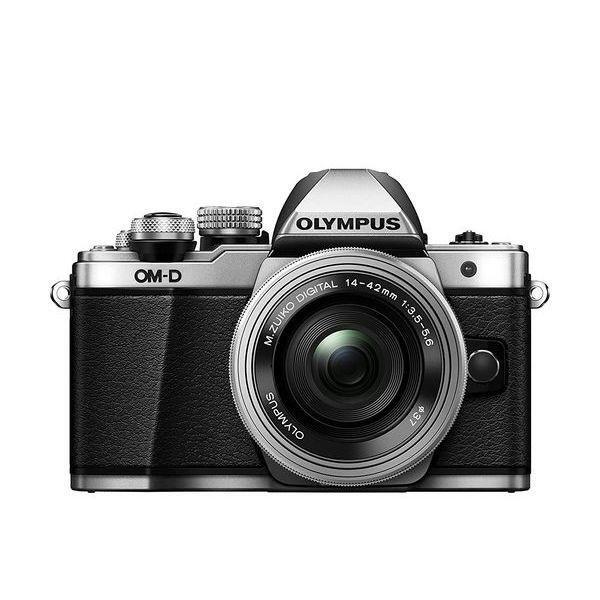 #p780777 中古 美品 OLYMPUS OM-D E-M10 Mark II 14-42mm EZレンズキット シルバー