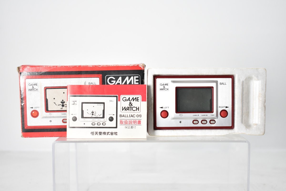 ○動作確認済 GAME&WATCH ゲームウォッチ BALL ボール 初代