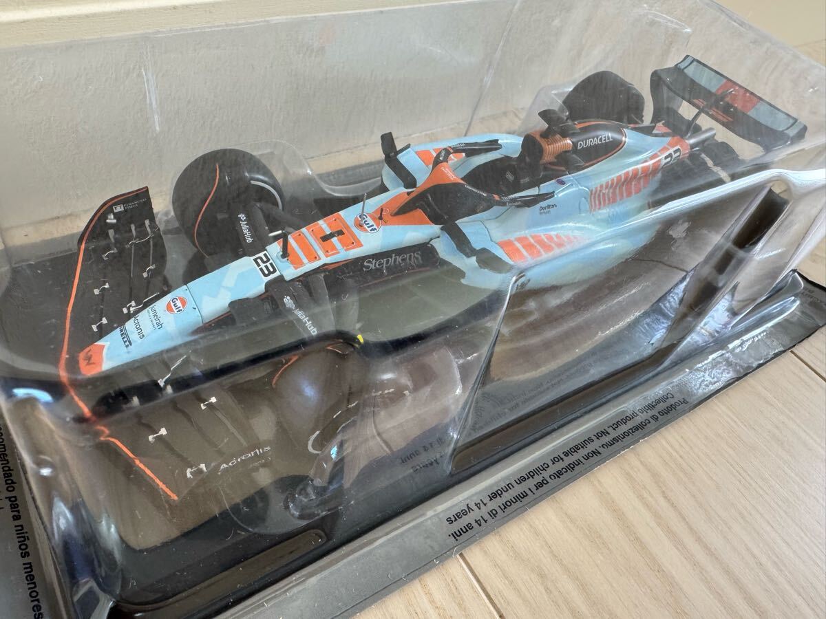 日本未発売 ビッグスケールF1コレクション ウィリアムズ FW45 アルボン 1/24 ビッグスケールF1 コレクション ウィリアムズ FW45