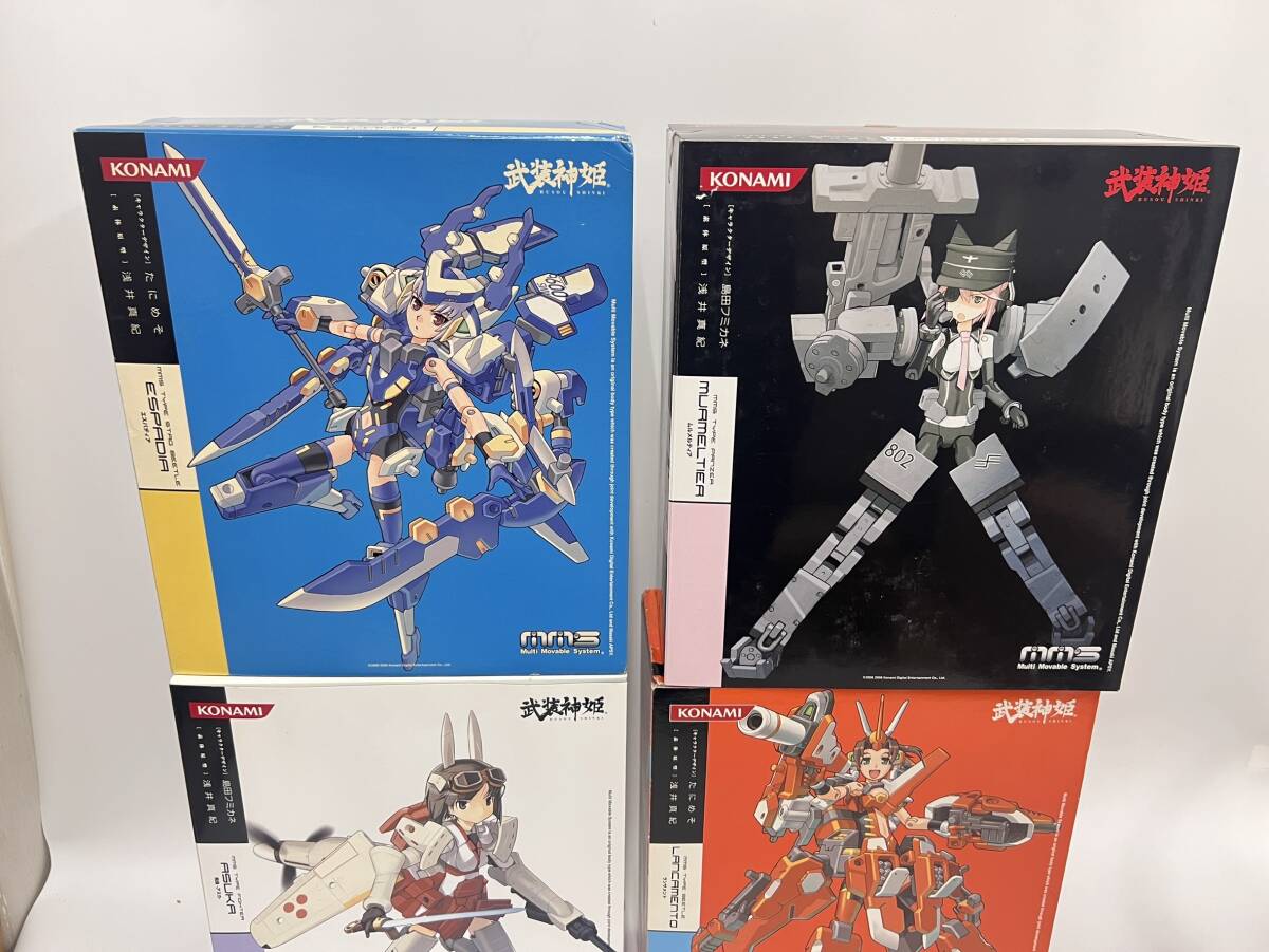 武装神姫 エスパディア&ランサメント 2点セット ◇◇A2 konami 武装神姫 エスバディア ムルメルティア 飛鳥