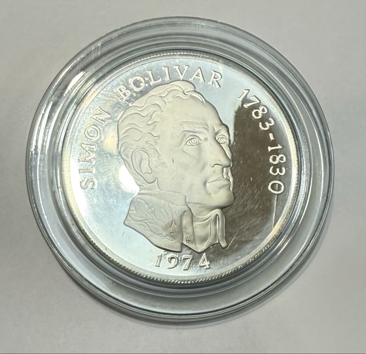 1977年 パナマ 20バルボア 銀貨 パナマ共和国 20バルボア 銀貨 Republic of Panama One 20