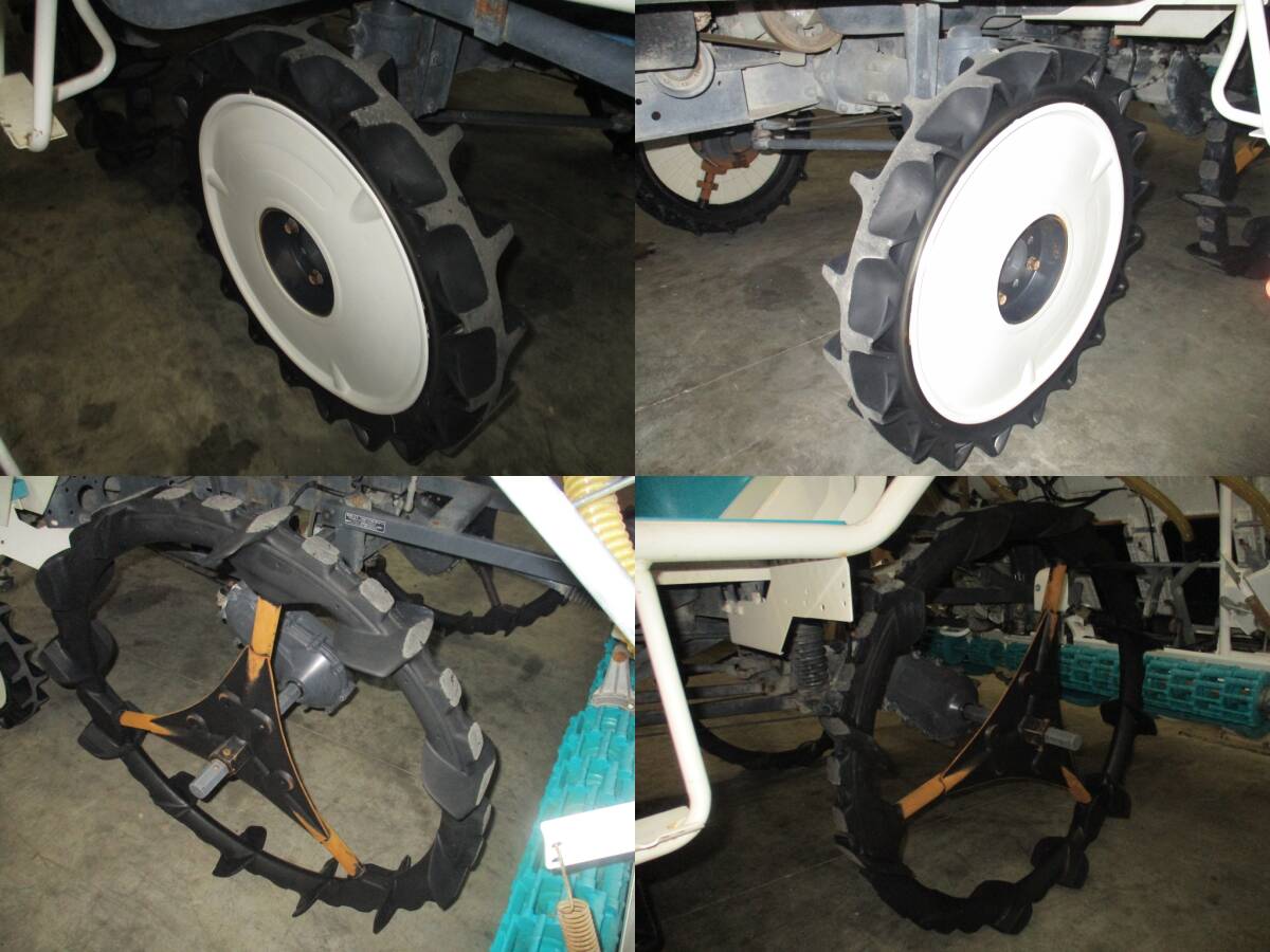 特別セール 福島 クボタ 田植機(jī) EP67F 317時(shí)間 6條 18馬力 側(cè)條施肥 ロータリ HST 整地ローター ウエルスター 店頭販売 農(nóng)機(jī)具市場(chǎng) 二本松