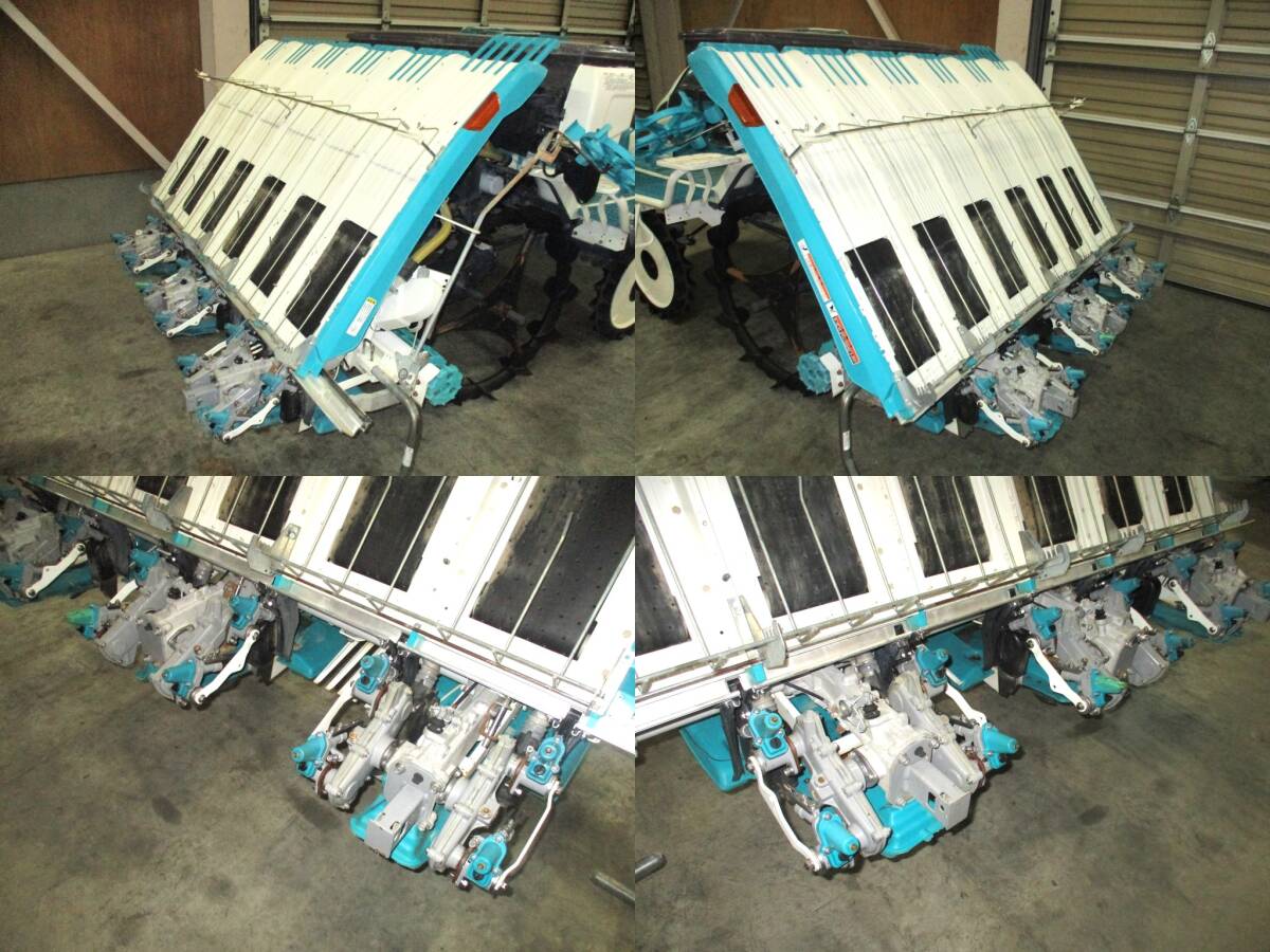 特別セール 福島 クボタ 田植機(jī) EP67F 317時(shí)間 6條 18馬力 側(cè)條施肥 ロータリ HST 整地ローター ウエルスター 店頭販売 農(nóng)機(jī)具市場(chǎng) 二本松