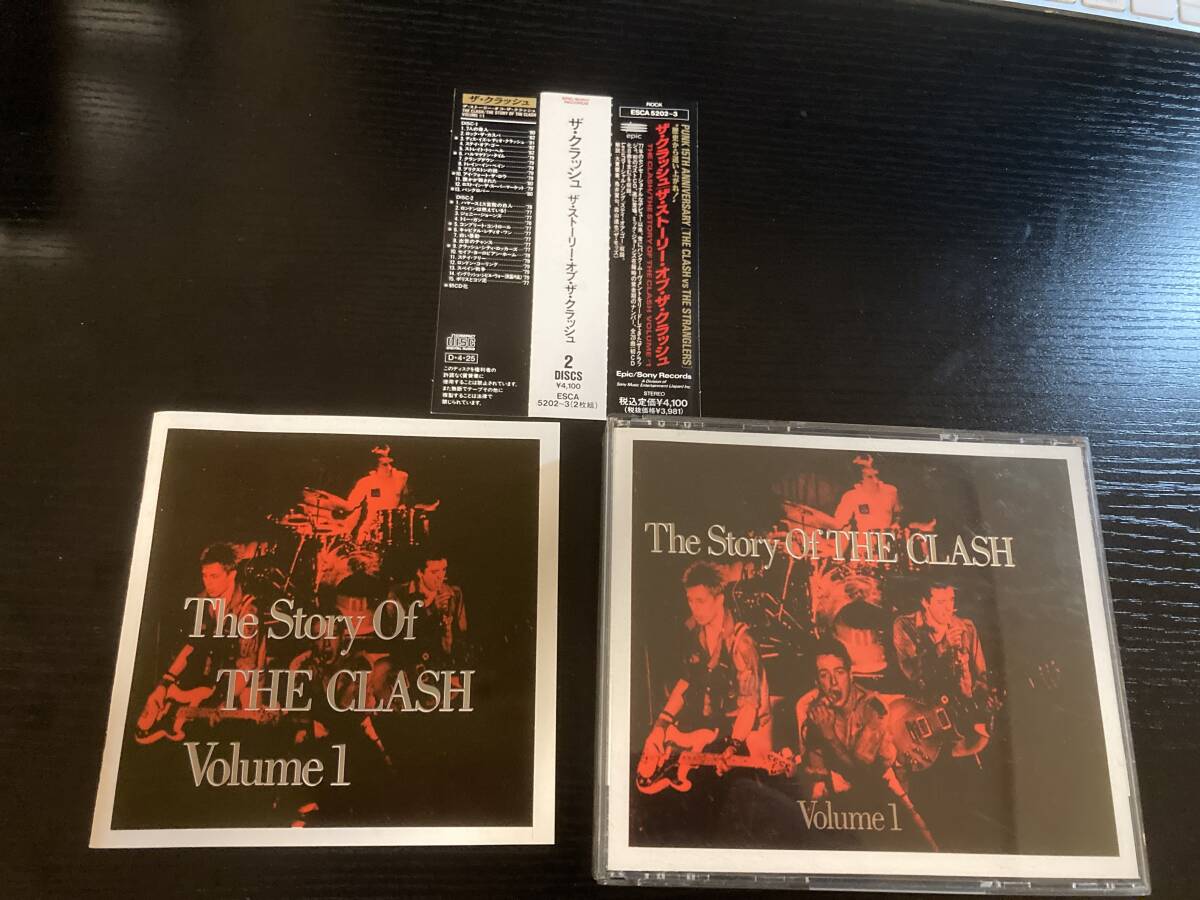 The Clash Story Of The Clash Volume 1 CD2 листов комплект старый стандарт punk