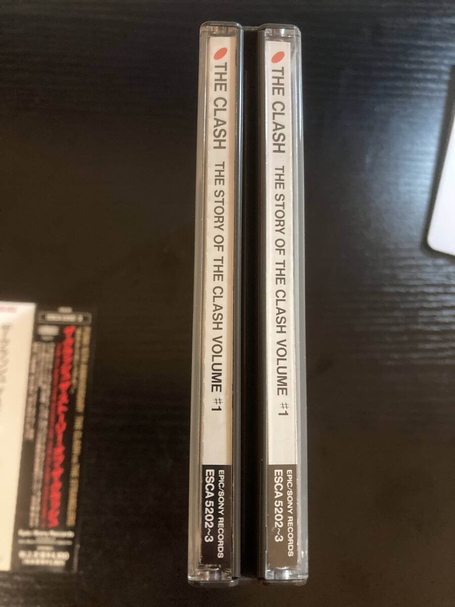 The Clash Story Of The Clash Volume 1 CD2 листов комплект старый стандарт punk
