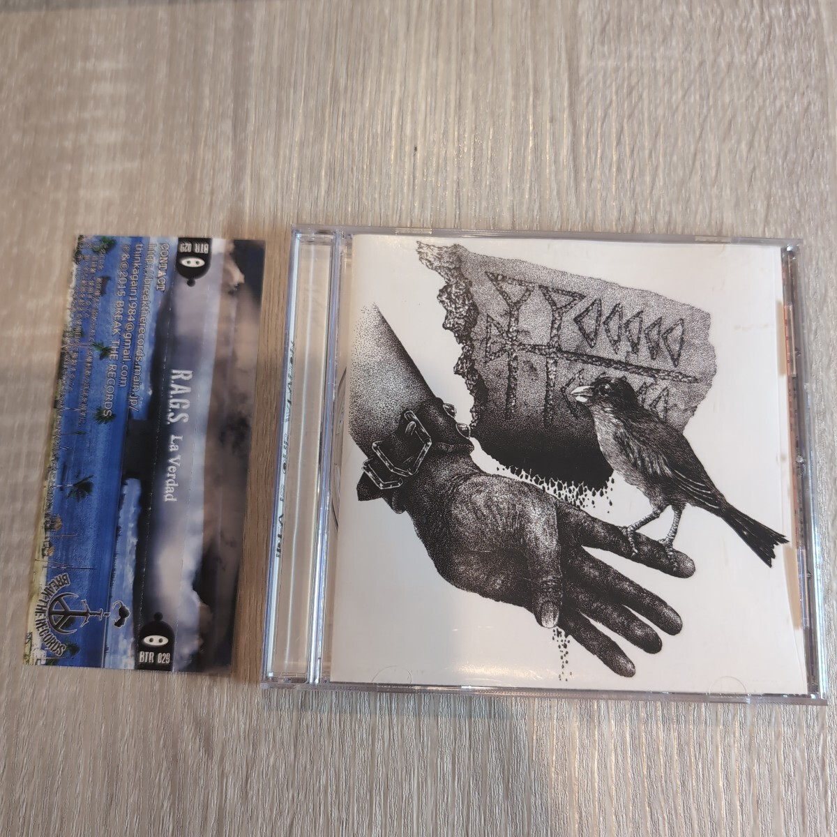 R.A.G.S.「la verdad」邦CD 2015年★★ hardcore punk rotten asian generate rags_画像1