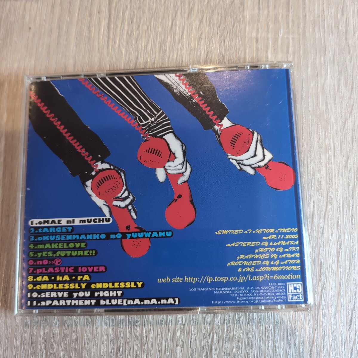 The Slowmotions「ダイヤルを回せ!」邦CD 2004年★★ hardcore punk rock_画像2