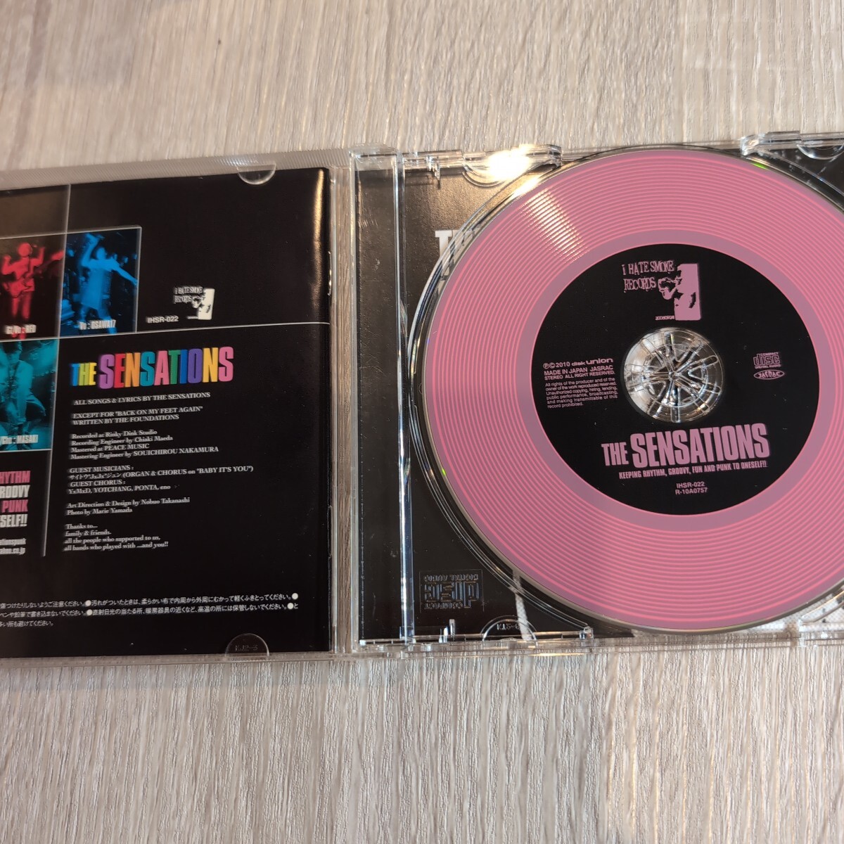 The Sensations「s.t.」邦CD 2010年★★ hardcore punk ska センセーションズふ_画像3