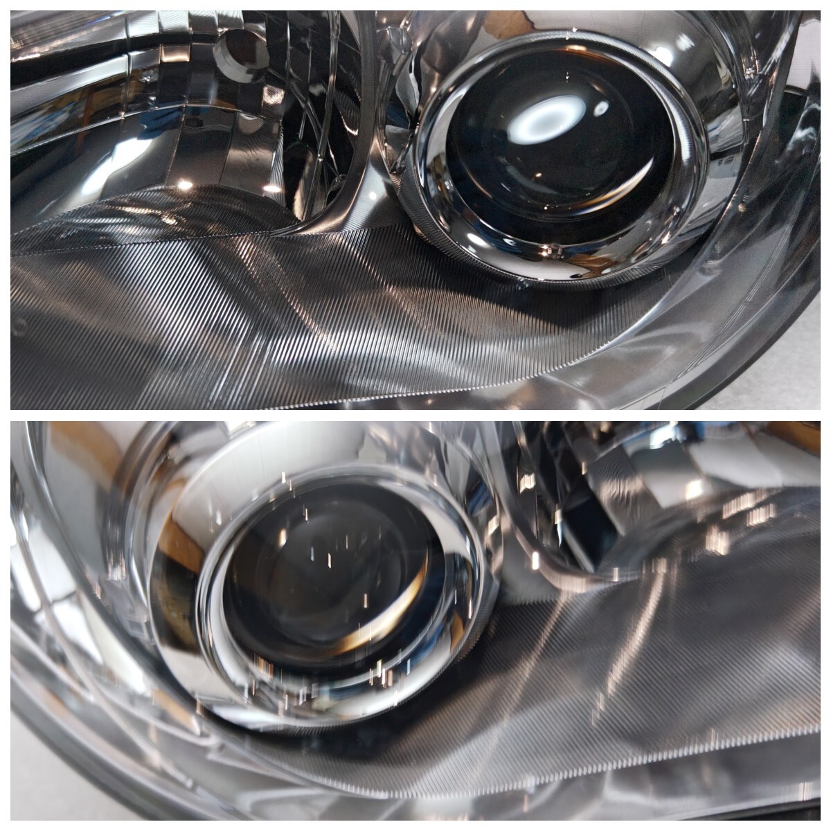 スバル GD GG GG2 GG3 GGA GGC WRX 鷹目 インプレッサ 純正 シルバーメッキ ハロゲン ヘッドライト 左右 ICHIKOH 1770 1F 新品未使用_画像4