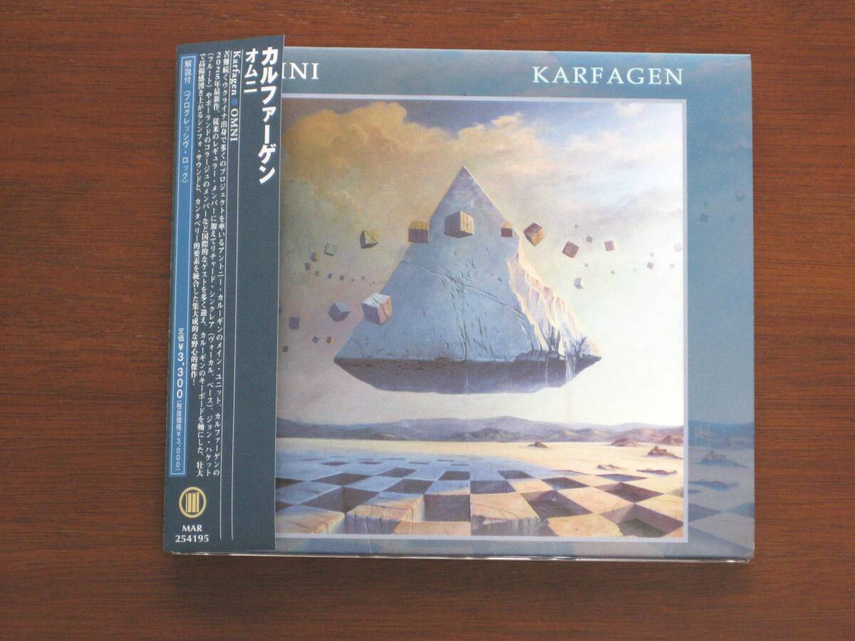 ☆ KARFAGEN カルファーゲン/ OMNI 2025年発売 CD 国内帯有_画像1