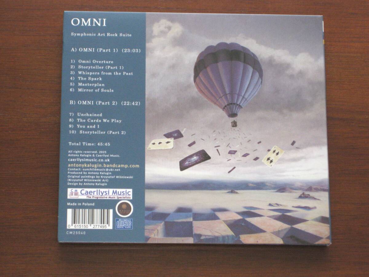 ☆ KARFAGEN カルファーゲン/ OMNI 2025年発売 CD 国内帯有_画像3