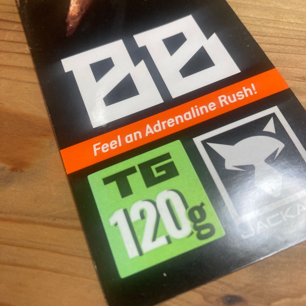 ジャッカル　TG バンブルズジグ　120g ジグバンプ　タングステン　スロージギング スピネギ_画像2