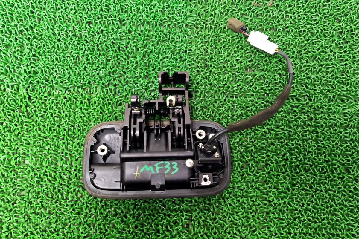 ★送料600円　③　 スズキ MRワゴン MF33S 日産 モコ MG33S　リアゲート アウターハンドル バックドア ドアノブ カメラ付き_画像4