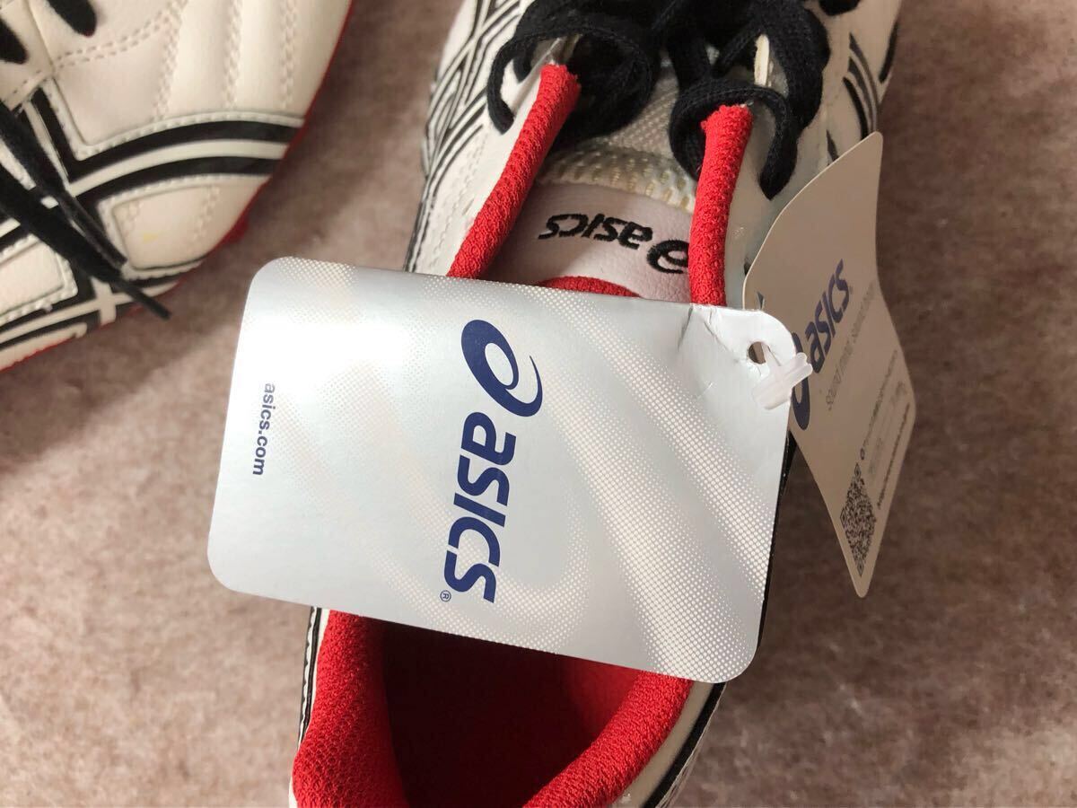с биркой Asics ASICS DS LIGHT белый черный красный 24cm футбол обувь футбол шиповки