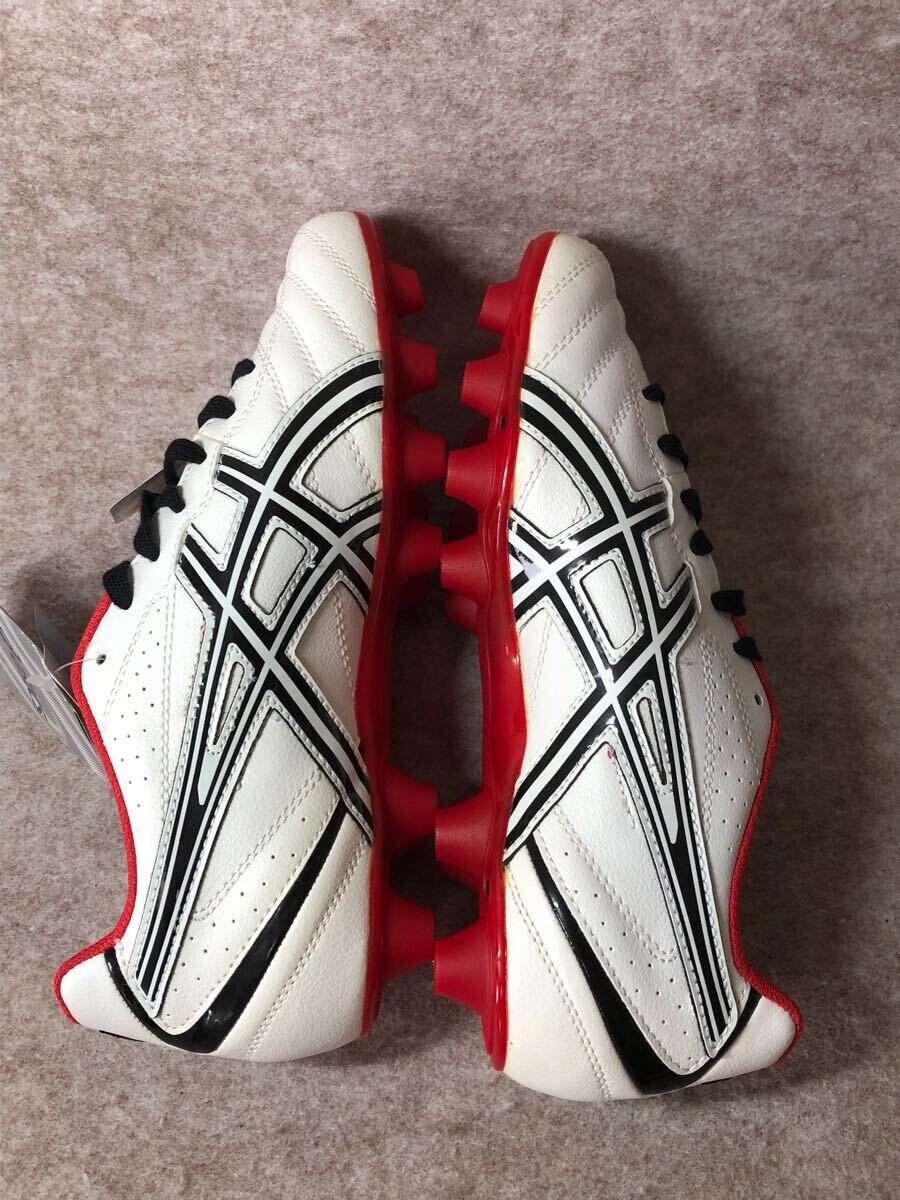 с биркой Asics ASICS DS LIGHT белый черный красный 24cm футбол обувь футбол шиповки