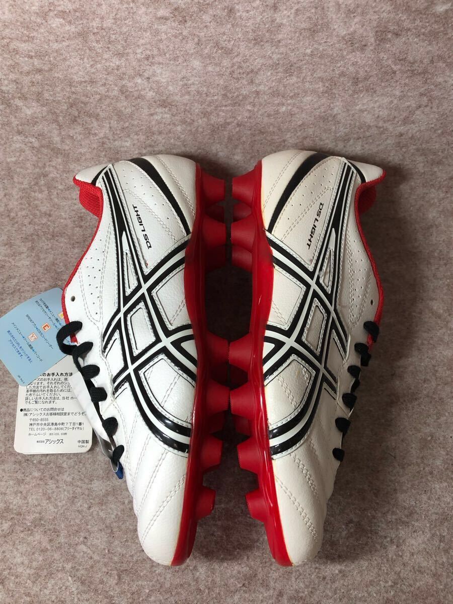 с биркой Asics ASICS DS LIGHT белый черный красный 24cm футбол обувь футбол шиповки