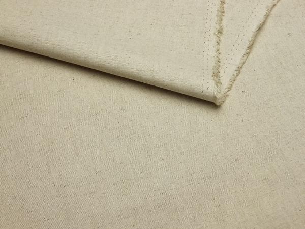 綿麻キャンバス生地 湯通し 生成 50cm_画像3