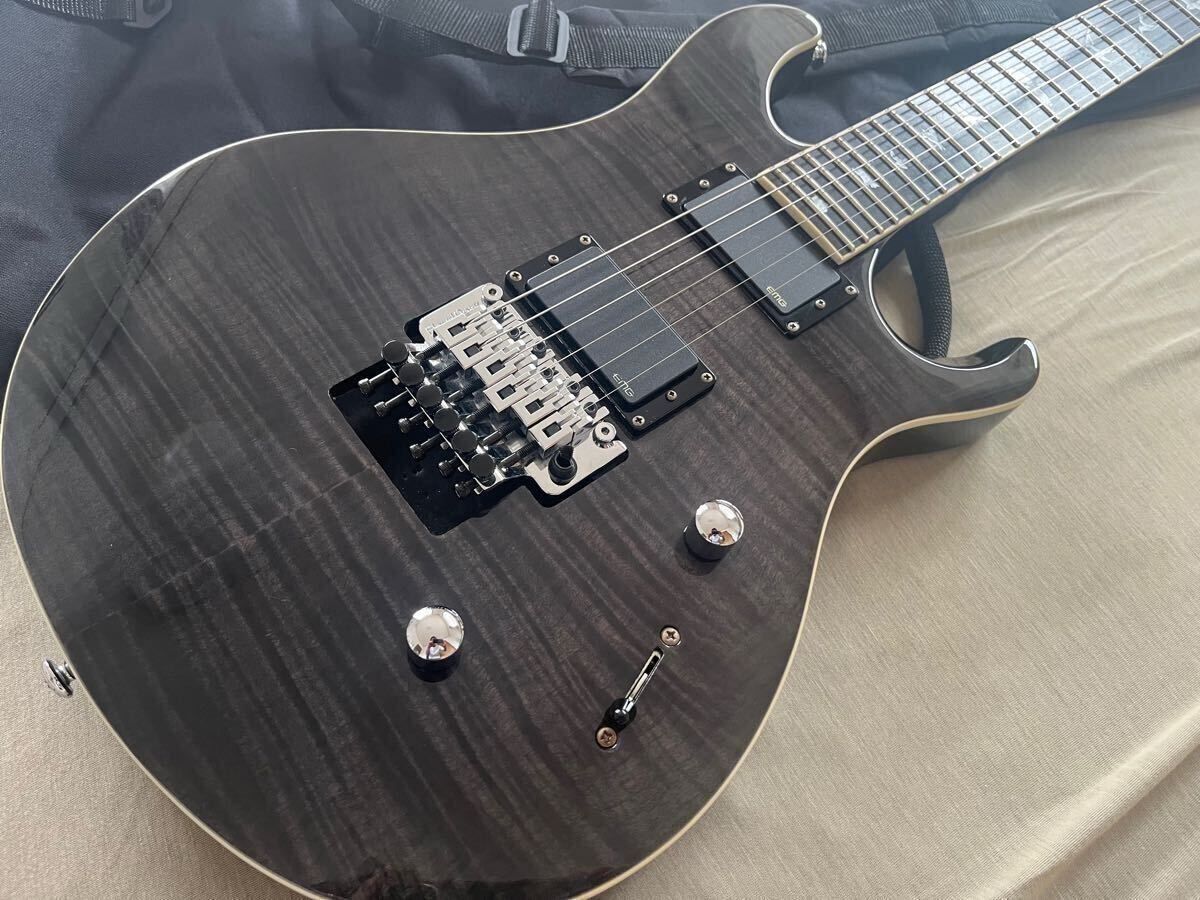 Paul Reed Smith エレキギター PRS SE Torero BLACK 限定バードインレイ仕様※アーム取付部割れ有り