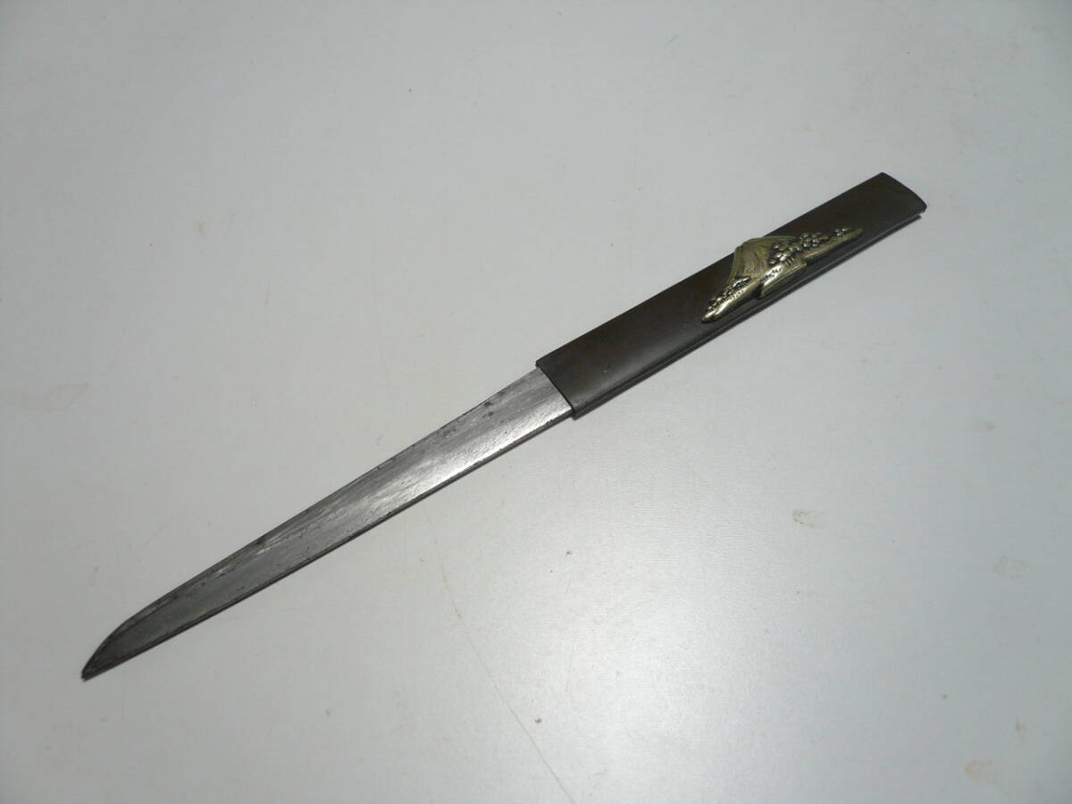 ◇小柄 富士 刀装具 銀細工 日本刀 小刀 武具 時代物
