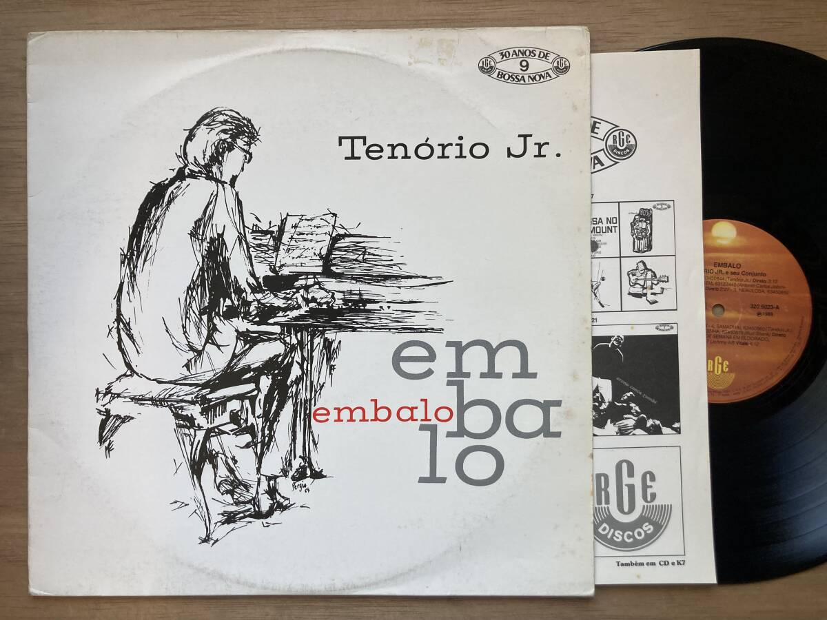 1989年 Reissue Brazil盤 Tenorio JR. - Embalo 12”LP 320 6023 RGE / Paulo Moura / Milton Banana / Nebulosa_画像1