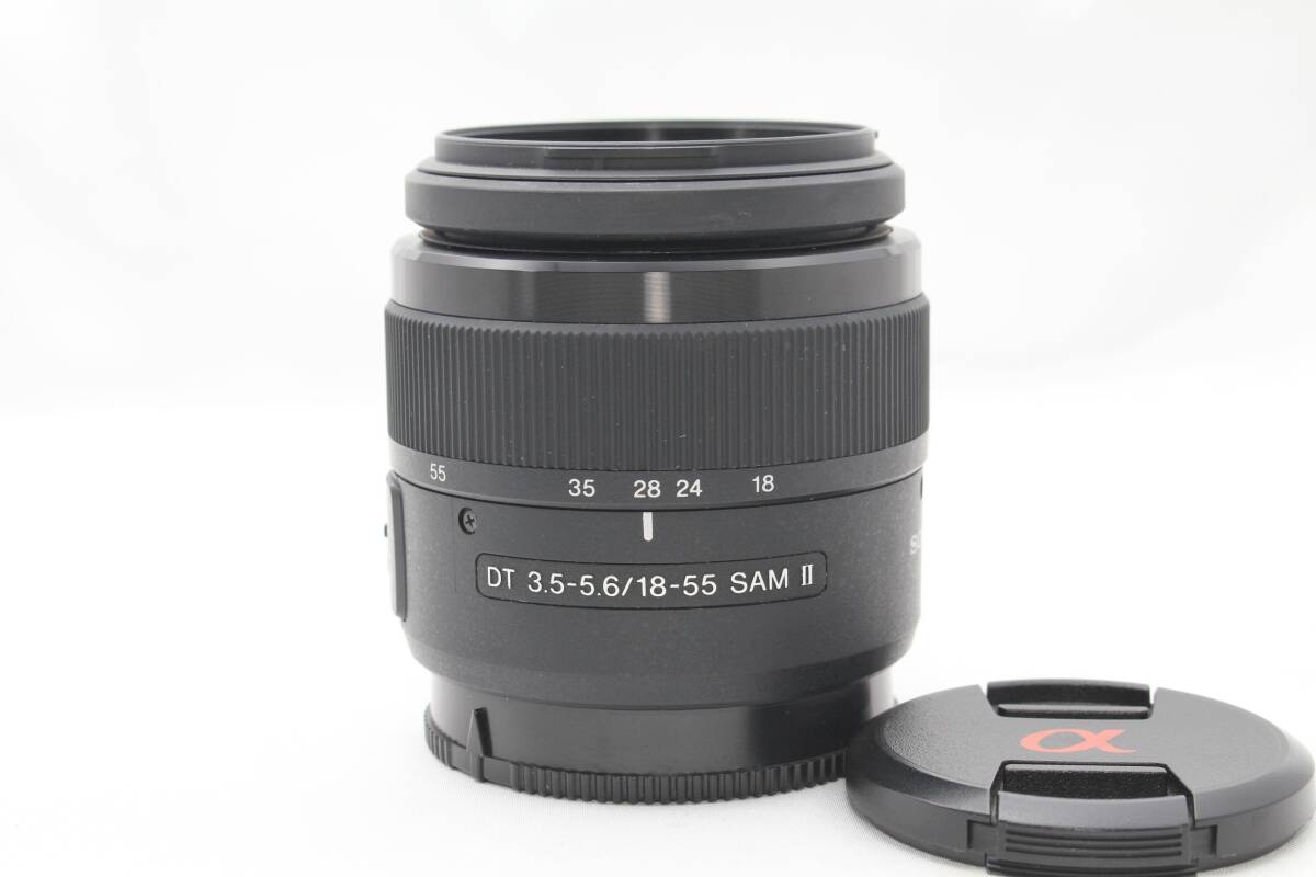 ★【極上美品 初心者おすすめ】 SONY DT18-55mm F3.5-5.6 SAM II SAM18552 ★ ソニー Aマウント APS-C対応