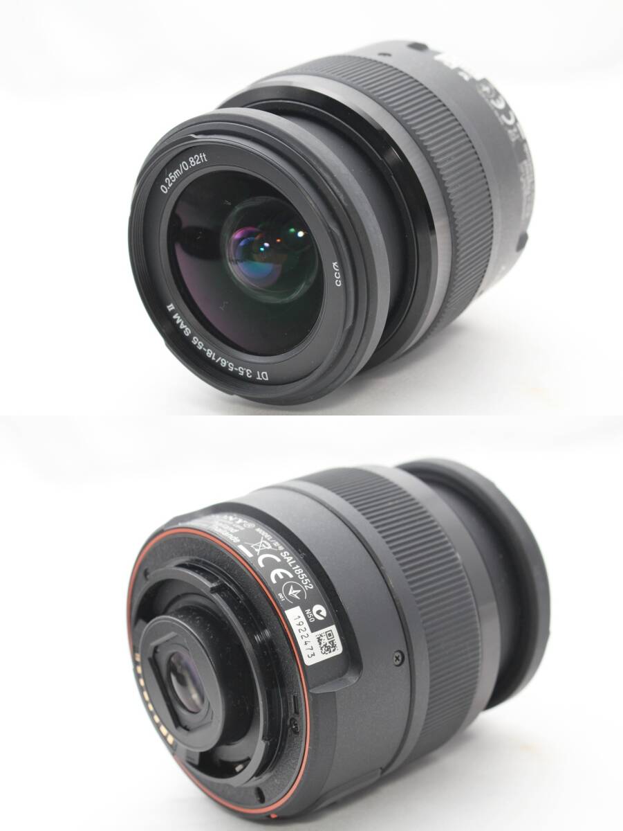 ★【極上美品 初心者おすすめ】 SONY DT18-55mm F3.5-5.6 SAM II SAM18552 ★ ソニー Aマウント APS-C対応