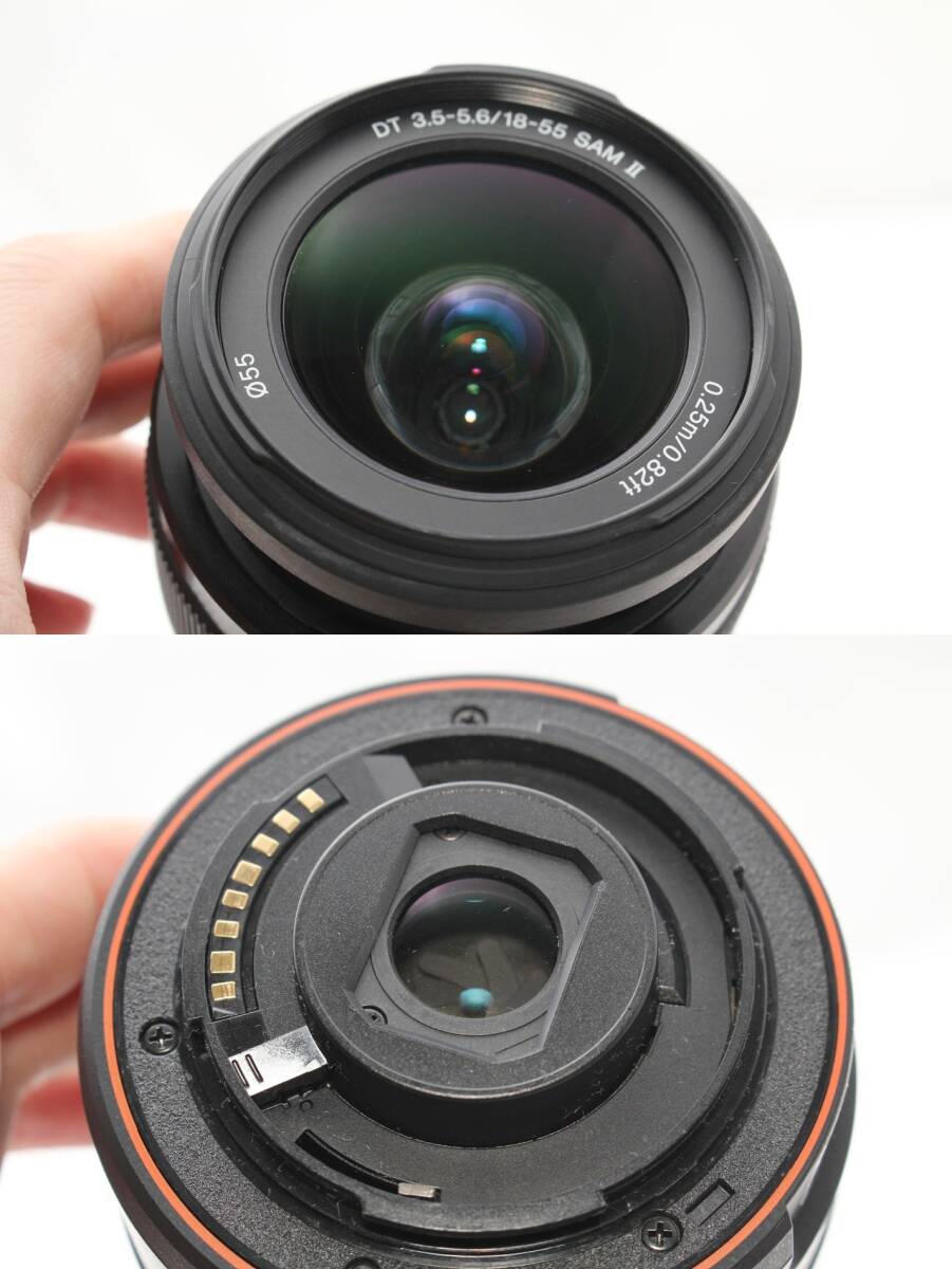 ★【極上美品 初心者おすすめ】 SONY DT18-55mm F3.5-5.6 SAM II SAM18552 ★ ソニー Aマウント APS-C対応