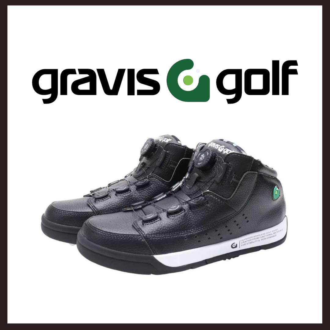 新品未使用グラビスゴルフシューズ 23センチダイヤル 新品 未使用 gravis golf ミッドカットダイアル ゴルフシューズ