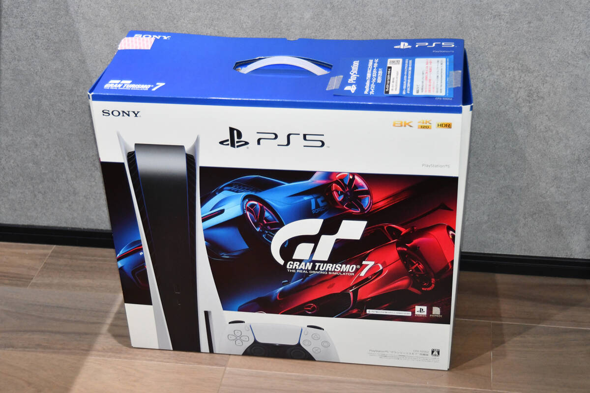 新品未使用　PlayStation5 グランツーリスモ7同梱版　PS5　本体 Amazon.co.jp: PlayStation 5 グランツーリスモ7 同梱版 (CFIJ