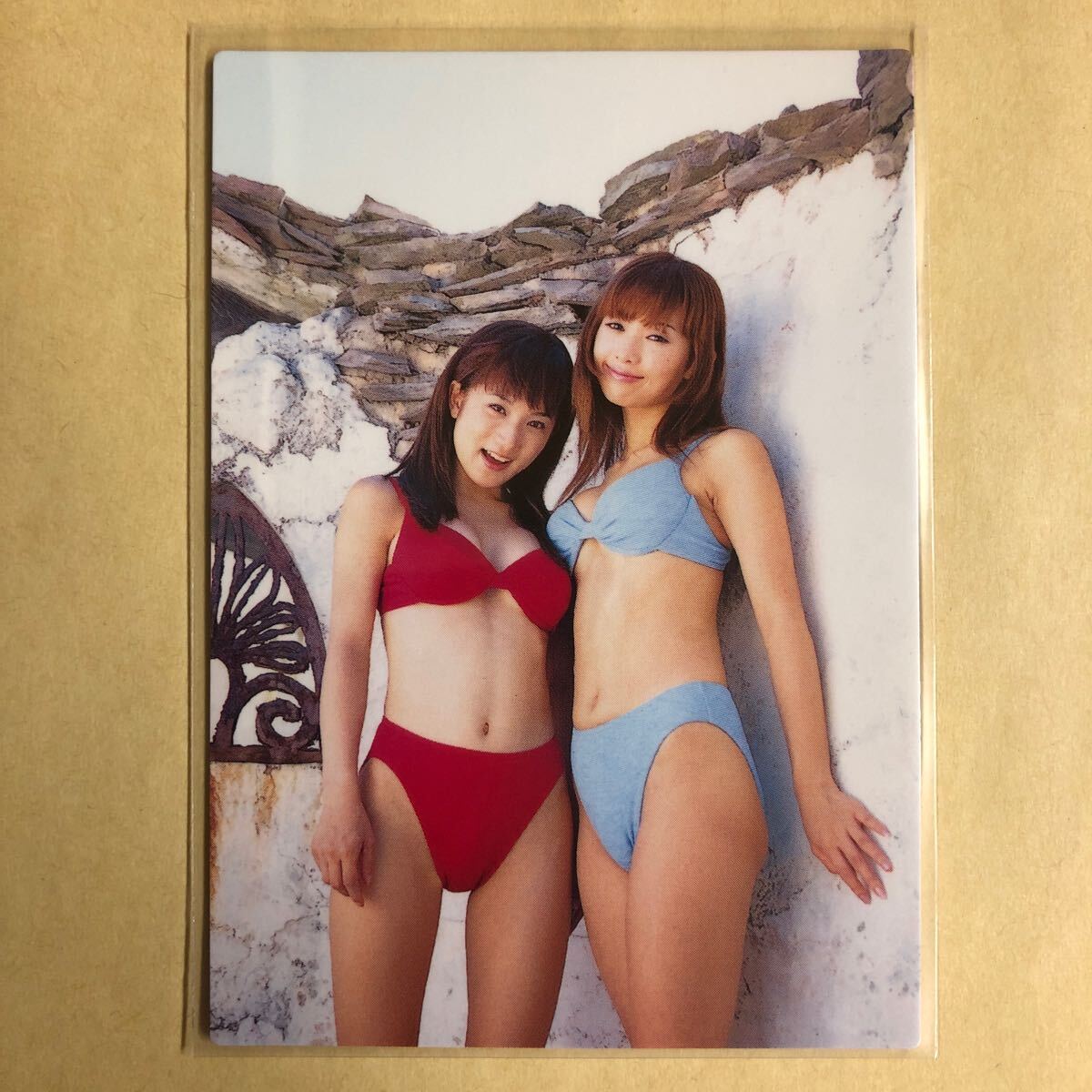  Yoshida .. Tani Risa 2000 коллекционные карточки идол gravure карта купальный костюм бикини 107 звезда коллекционная карточка 