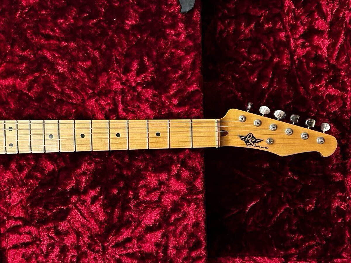 新品RS GuitarworksTEE VEE BLACKGUARD長岡亮介 新品RS GuitarworksTEE VEE BLACKGUARD長岡亮介(本体)|売買され