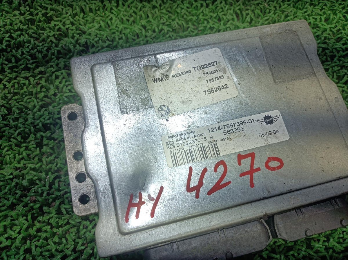 ミニ　ECU（エンジンコントロールモジュール）　クーパー S　GH-RE16　RE16　R52　2005　R53　#hyj　NSP265672_画像2