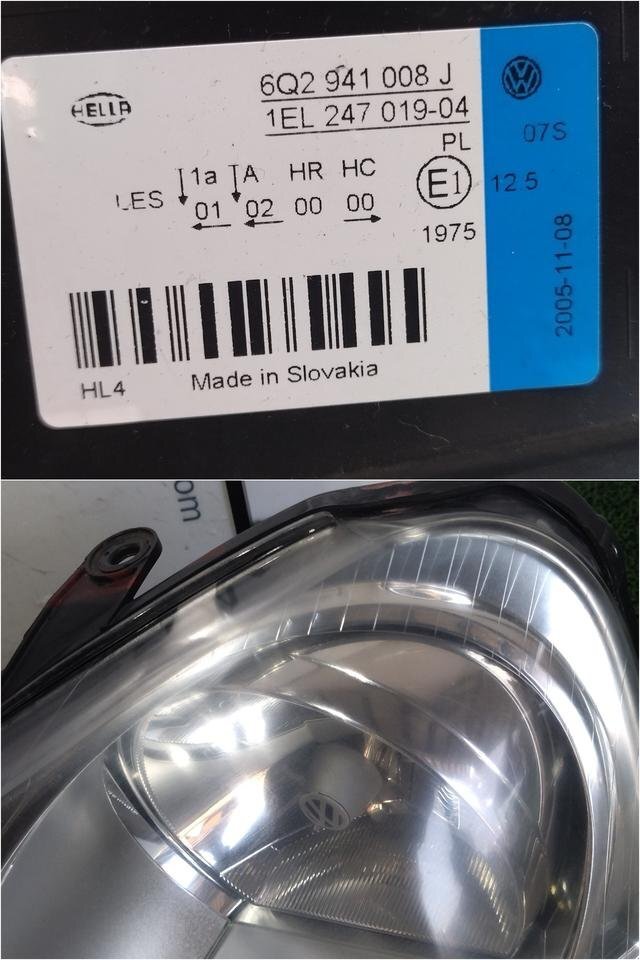 VW передняя фара левый правый Polo, #hyj NSP70659