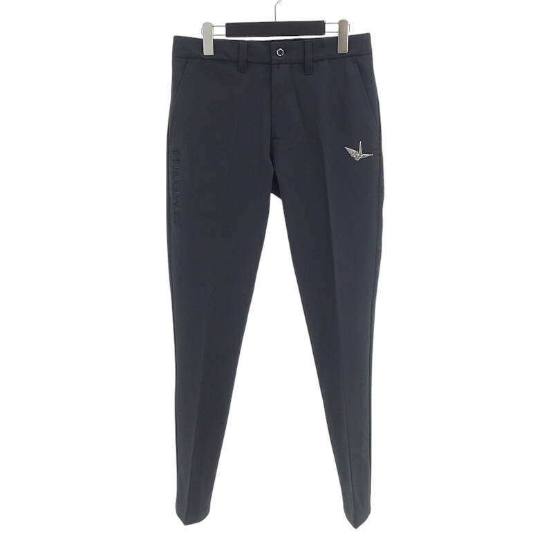 【新品】1piu1uguale3golf×三浦技研/ロングパンツ/ブラック5 特別価格】1PIU1UGUALE3 GOLF 113 GOLF × 三浦技研 LONG PANTS