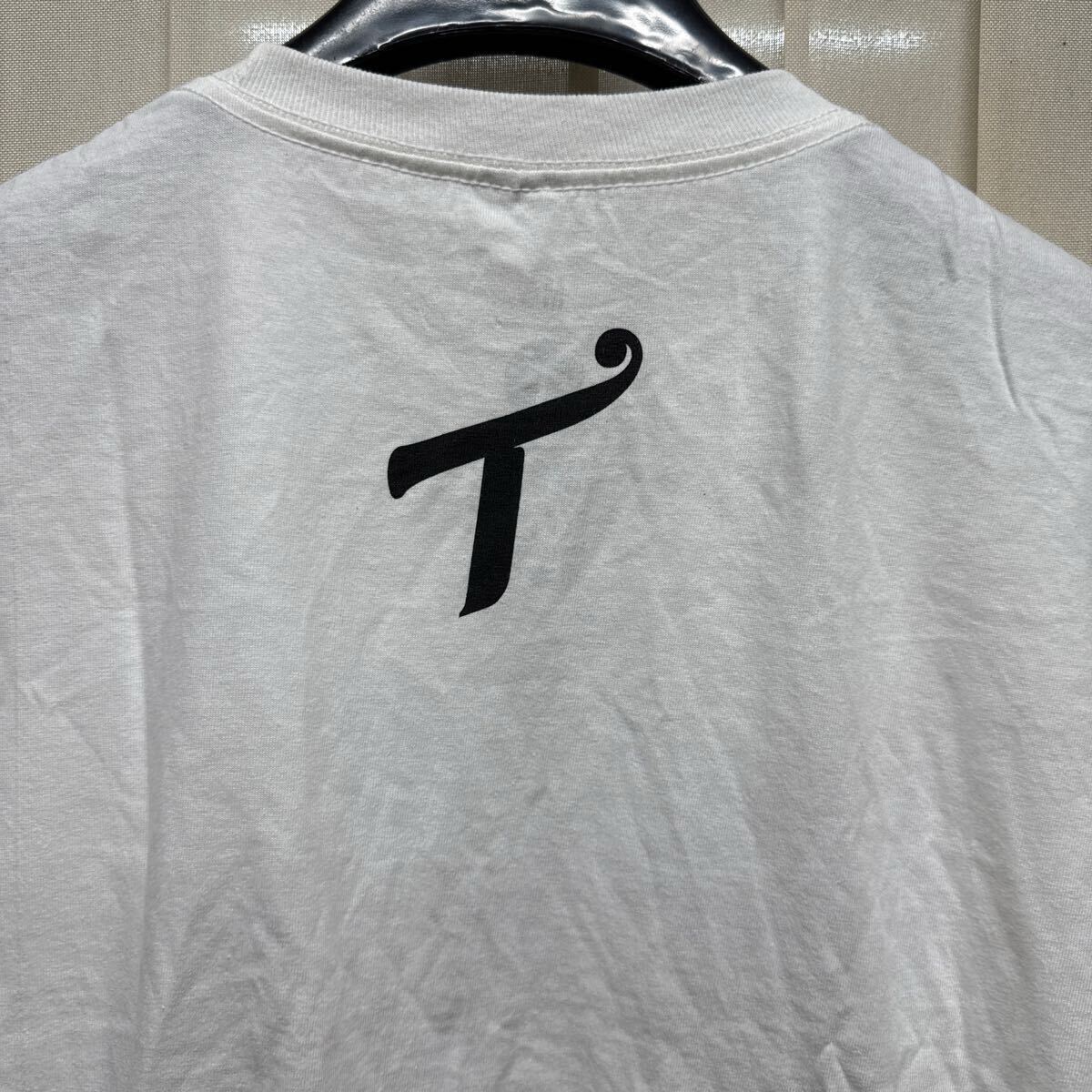 TITS ティッツ Tシャツ Mサイズ ガール プリント メンズ 半袖 タトゥー 刺繍 未使用 ホワイト 白_画像5