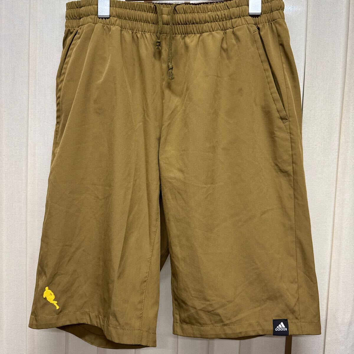 アディダス adidas ハーフパンツ 短パン ショートパンツ AZ4106 JD1042 メンズ Lサイズ 美品 バスケット バスケ_画像1