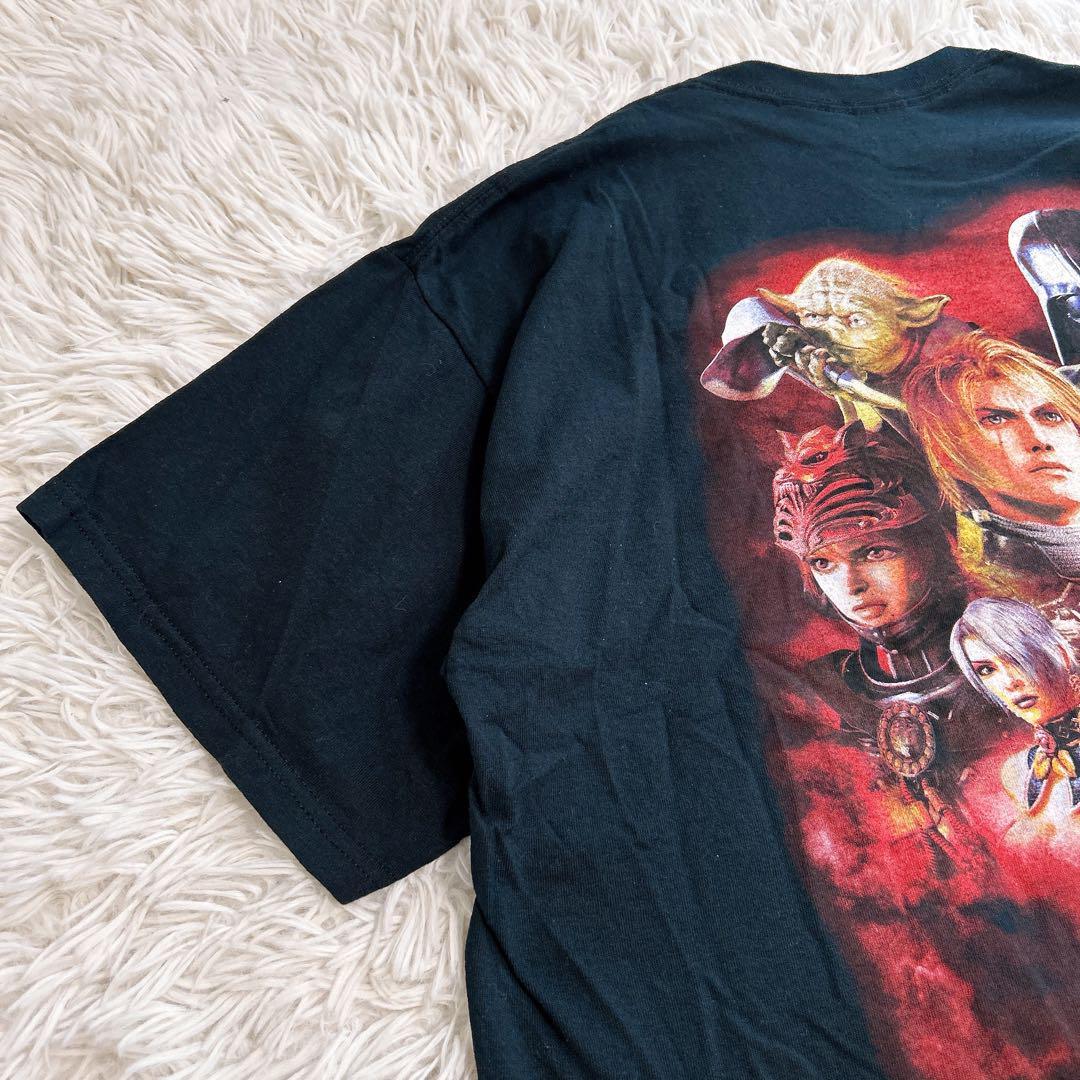 SOUL CALIBUR4 Tシャツ ヨーダ ゲームソウルキャリバー 半袖 黒 SOUL CALIBUR4 Tシャツ ヨーダ ゲームソウルキャリバー 半袖 黒