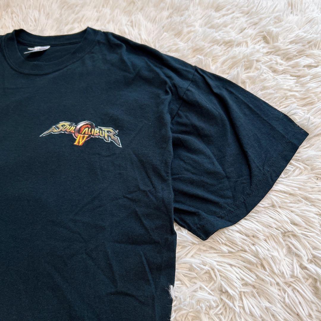 SOUL CALIBUR4 Tシャツ ヨーダ ゲームソウルキャリバー 半袖 黒 SOUL CALIBUR4 Tシャツ ヨーダ ゲームソウルキャリバー 半袖 黒