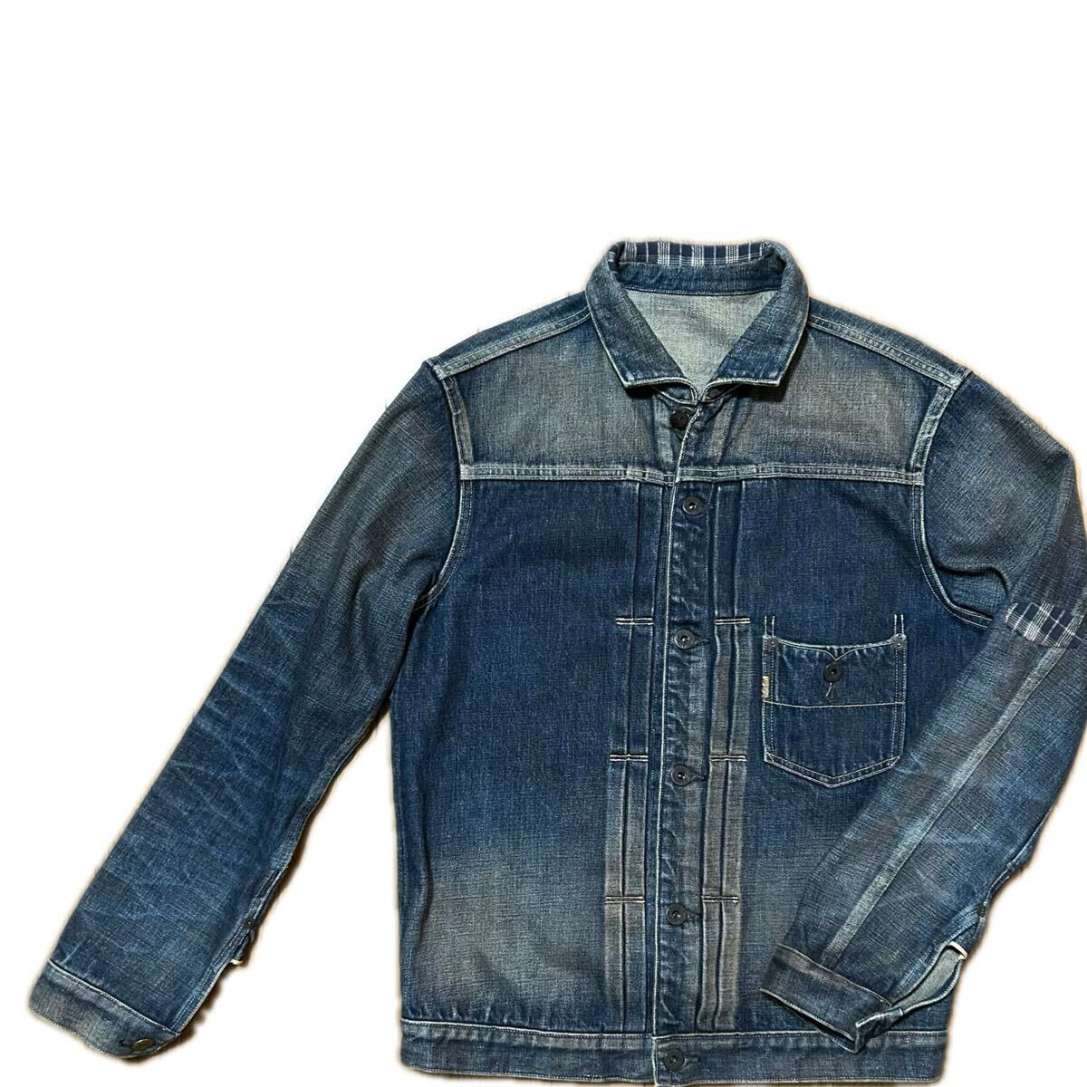 oldjoe デニムジャッケット チェンジボタン S〜Mサイズ相当 old joeオールドジョー 古着デニムジャケット