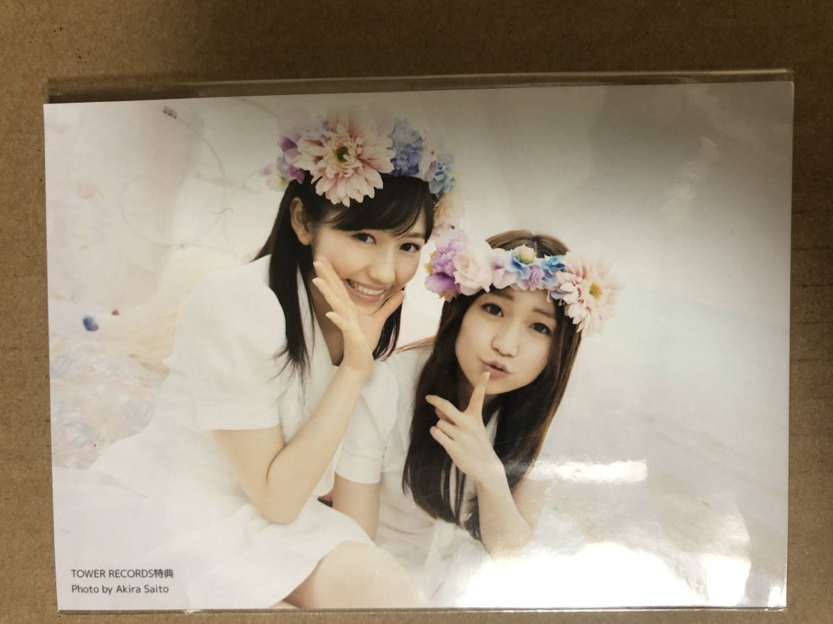 AKB さよならクロール 店舗特典 生写真 AKB48 店舗特典 さよならクロール タワレコ特典 生写真 大島優子