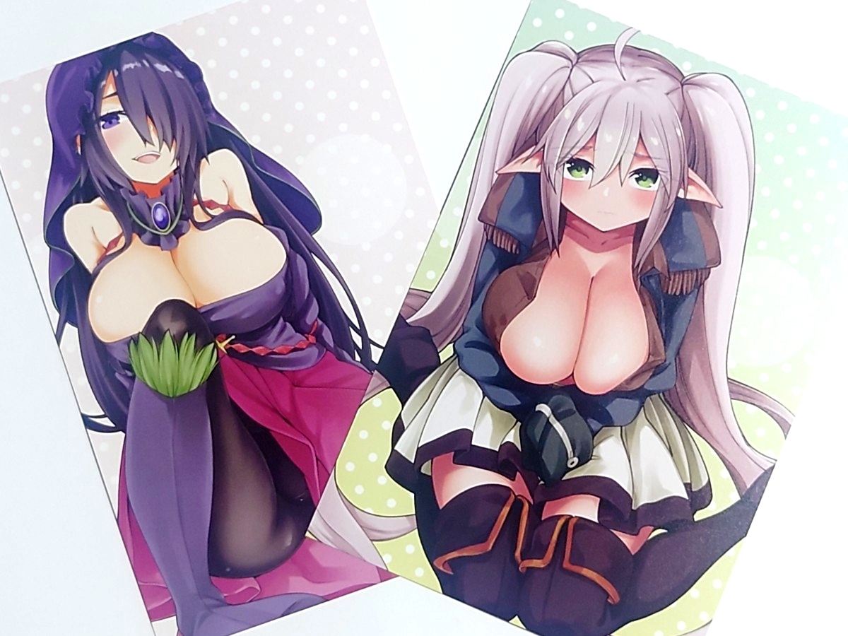 【非売品】「セックス・ファンタジー」イラストカード ポストカード ノベルティ ヴァンプコミックス メロンブックス_画像1