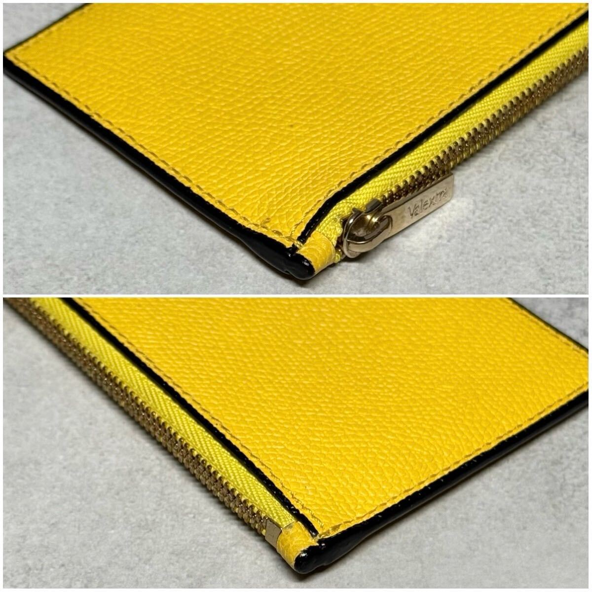 【美品】ヴァレクストラ コインケース 超美品/激レア/定価6 6万】 ヴァレクストラ イエロー