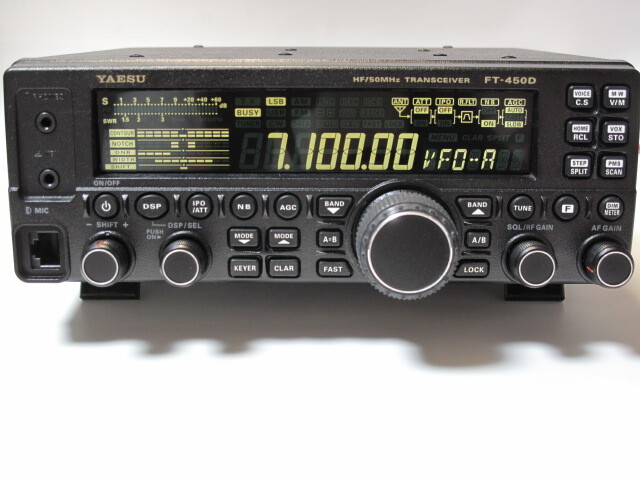FT-450D HF~50MHzトランシーバー(100W)動作確認済み YAESU/ヤエス FT-450D/FT450D HF/50MHZ帯 100W オールモード