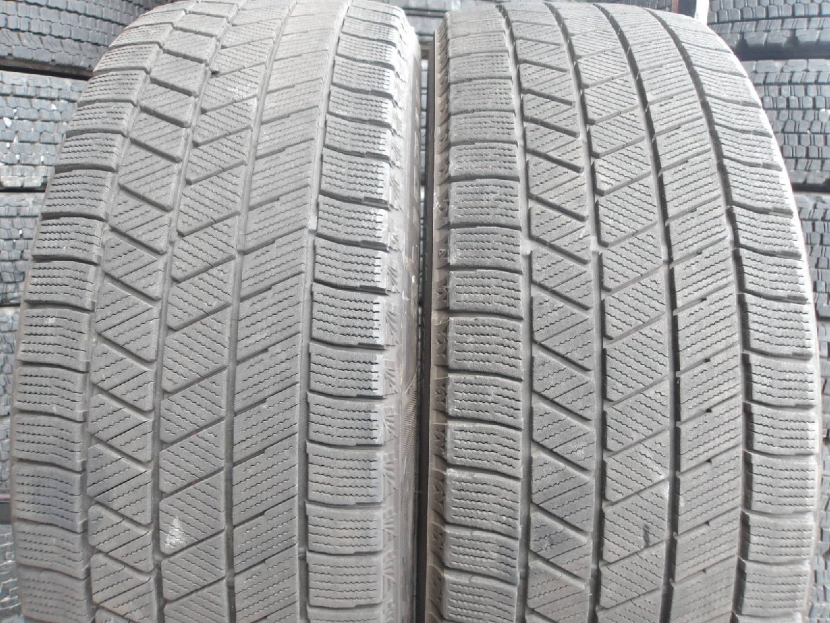 P387-7 送料無料 195/50R19 冬2本セット スタッドレス 88Q 195/50-19 195-50-19 ブリヂストン ブリザック VRX3 プリウス
