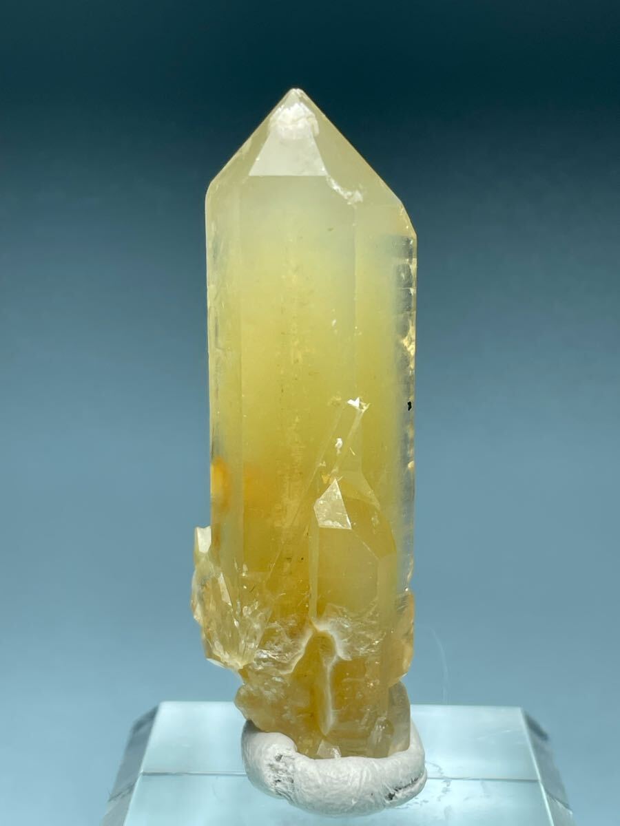 国産鉱物　天川村産　五代松鉱山　洞川　レモン水晶　クリスタル　オマケあり 国産鉱物標本 奈良県吉野郡天川村 五代松鉱山 レモン水晶(原石