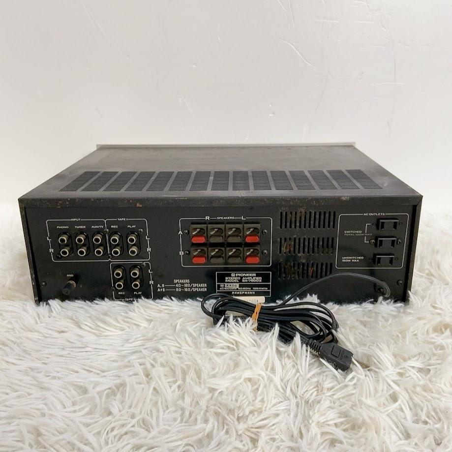 パイオニア PIONEER SA-7800 II プリメインアンプ ステレオ